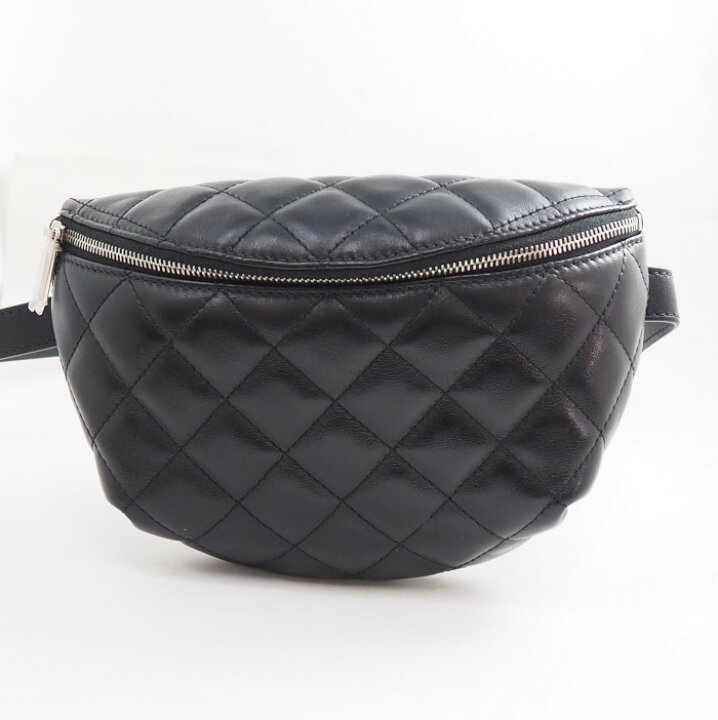 楽天市場】未使用展示品 CHANEL シャネル レザー キルティング 