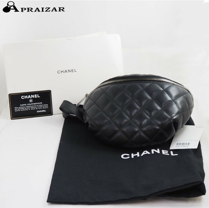 楽天市場】未使用展示品 CHANEL シャネル レザー キルティング 