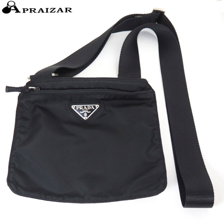 楽天市場】PRADA プラダ ナイロン クロスボディ ショルダーバッグ  