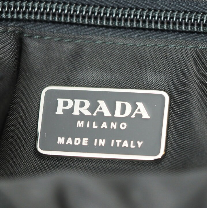 楽天市場】PRADA プラダ ナイロン ショルダーバッグ ブラック V406 斜 