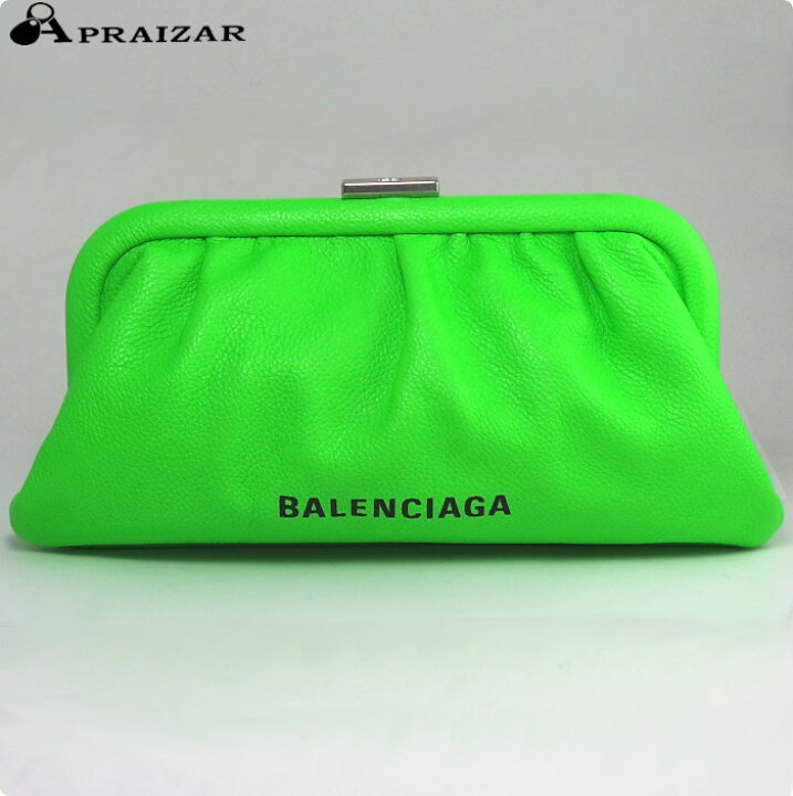 楽天市場】BALENCIAGA バレンシアガ レザー がま口 ショルダー バッグ  