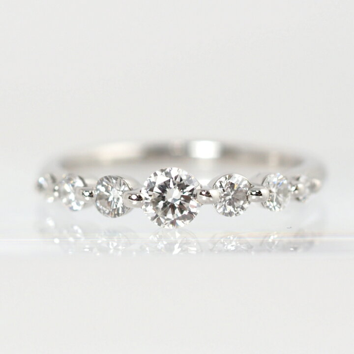 楽天市場】STAR JEWELRY スタージュエリー Pt950 ダイヤ0.47ct リング 