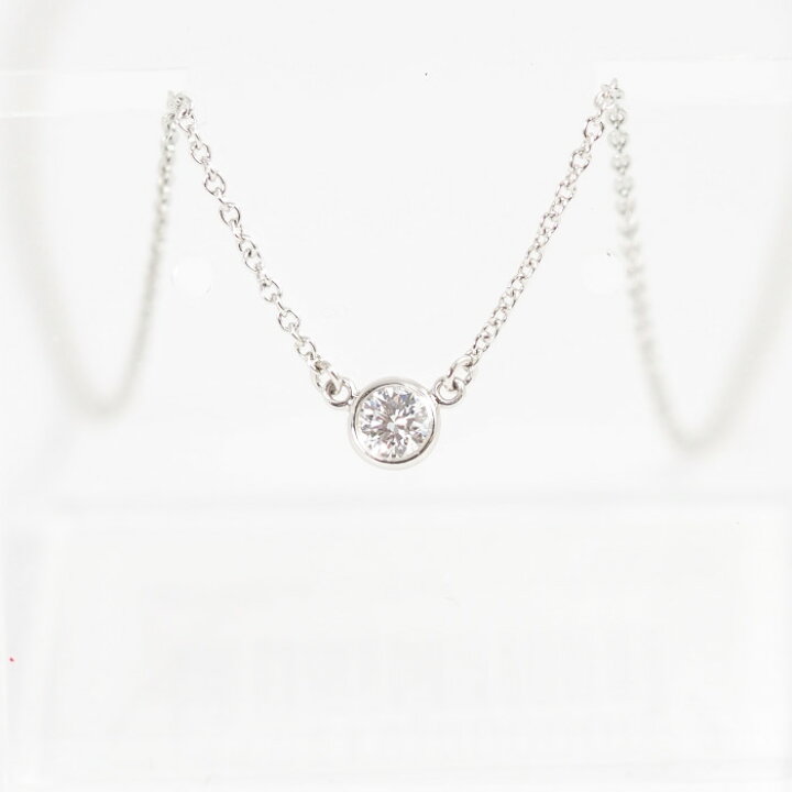 楽天市場】Tiffany & Co. ティファニー Pt950 バイザヤード ダイヤ 