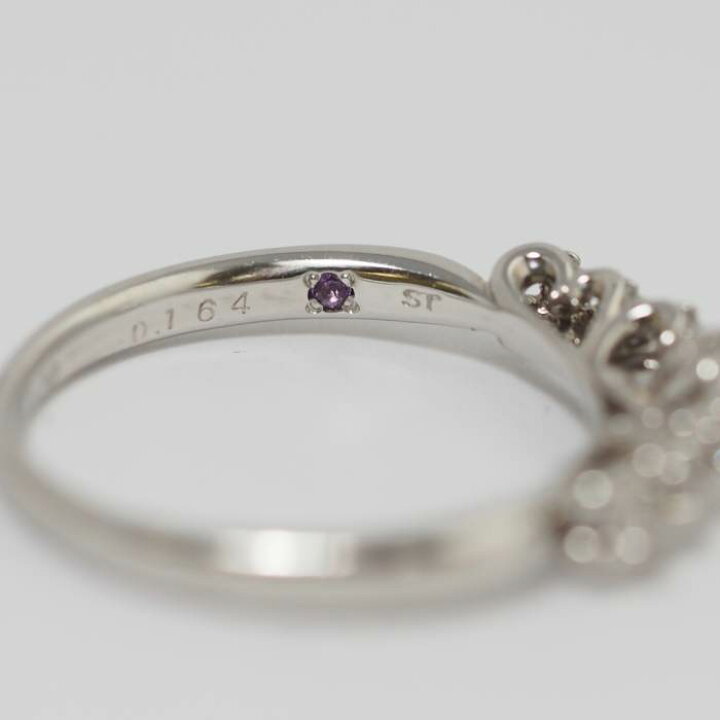 楽天市場】Samantha Tiara サマンサティアラ Pt950 ダイヤ0.164ct/0.08  