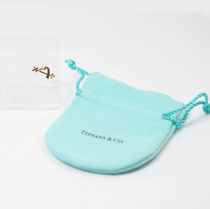 楽天市場】Tiffany & Co. ティファニー 750 K18YG ラビング ハート  