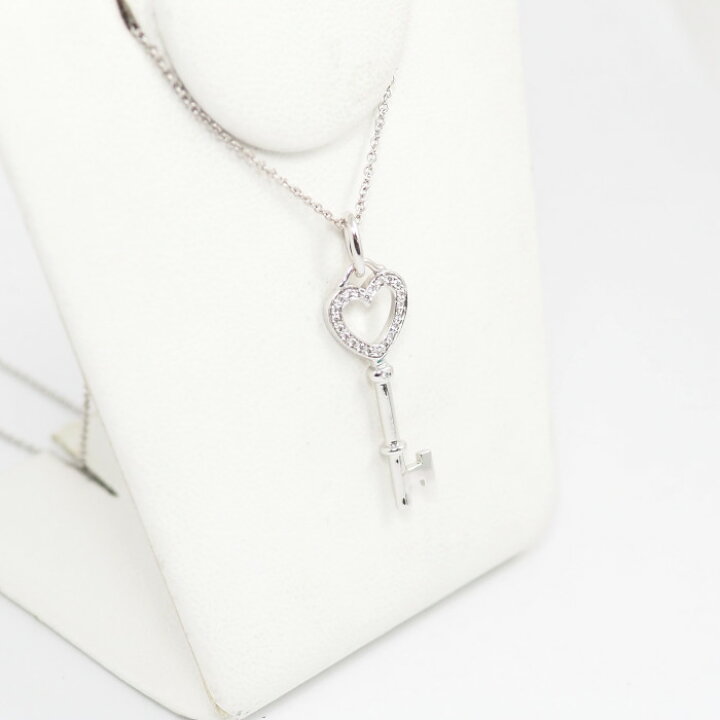楽天市場】Tiffany＆Co. ティファニー 750 K18ホワイトゴールド ダイヤ 