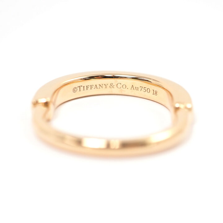 楽天市場】Tiffany & Co. ティファニー 750 K18ローズゴールド ロック 