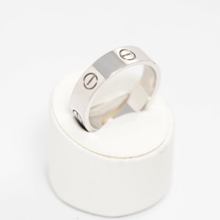 楽天市場】Cartier カルティエ 750WG K18ホワイトゴールド ラブ リング  