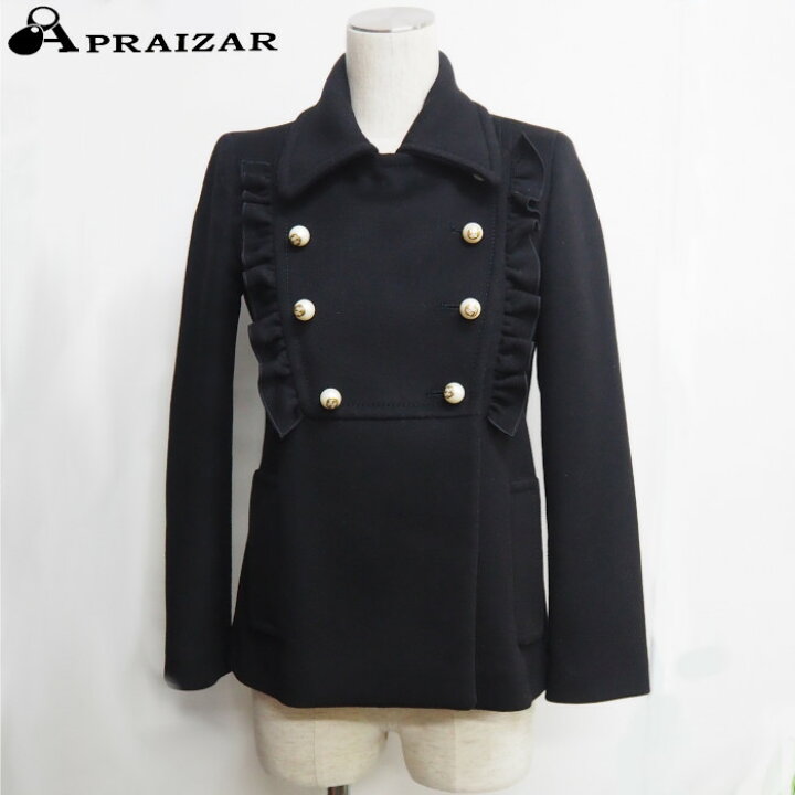 楽天市場】GUCCI グッチ ウール フリル GGパールボタン ジャケット  