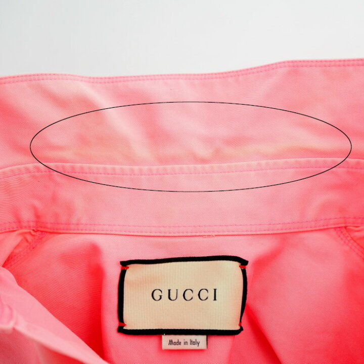楽天市場】GUCCI グッチ コットン100％ 長袖 シャツ トップス 48 