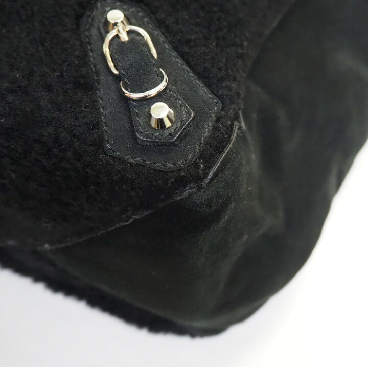 楽天市場】BALENCIAGA バレンシアガ ペーパー ボア ムートン ファー 