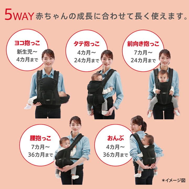 楽天市場】【公式】 アップリカ コランハグ ライト Aprica 抱っこ紐 