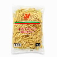 ニチレイ メガクランチ 1kg ( フライドポテト / ポテトフライ )[業務用 冷凍] (1142546)