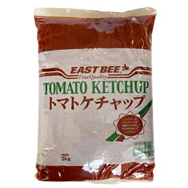 EAST BEE トマトケチャップ 3kg [業務用 常温 まろやか 詰め替え 大容量] (503025)