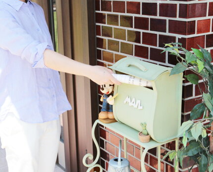 スタンドポスト(Disney)ポストマン・ミッキーMailBox