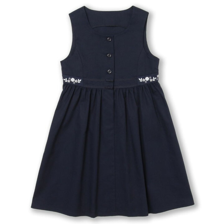 楽天市場】お受験 ワンピース 子供 半袖 小学校受験 濃紺 子供服  