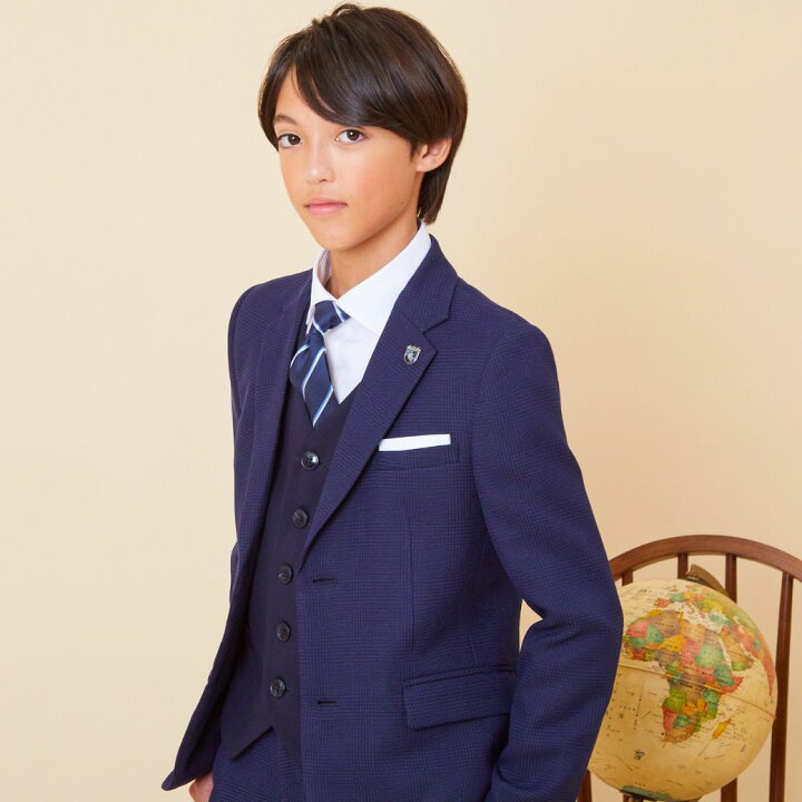 楽天市場】結婚式 卒業式 発表会 スーツ 男の子 グレンチェック  