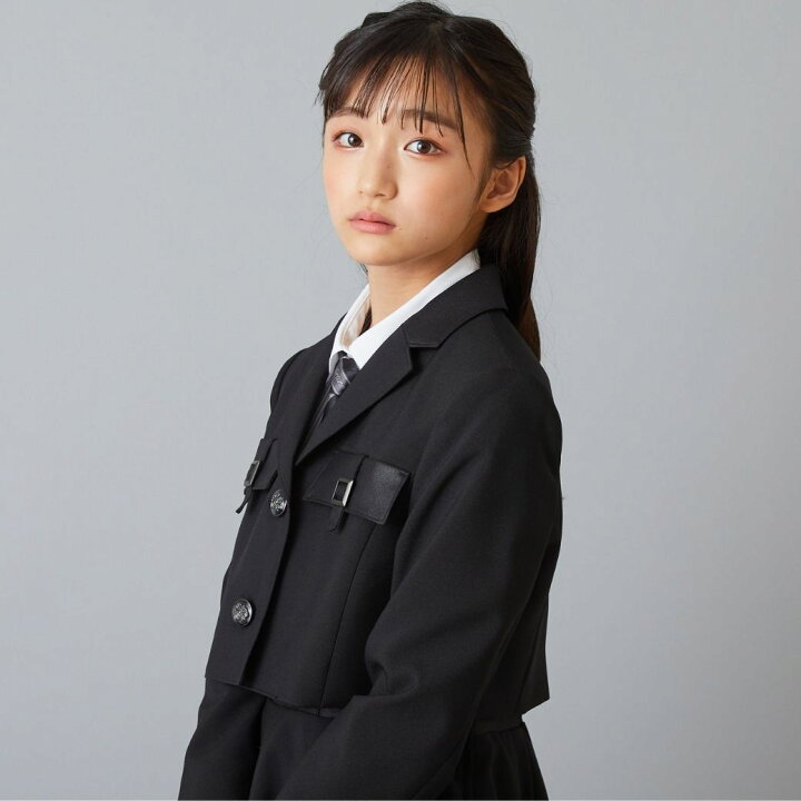 楽天市場】卒業式 スーツ 女の子 小学生 卒服 ワンピース ブラック  