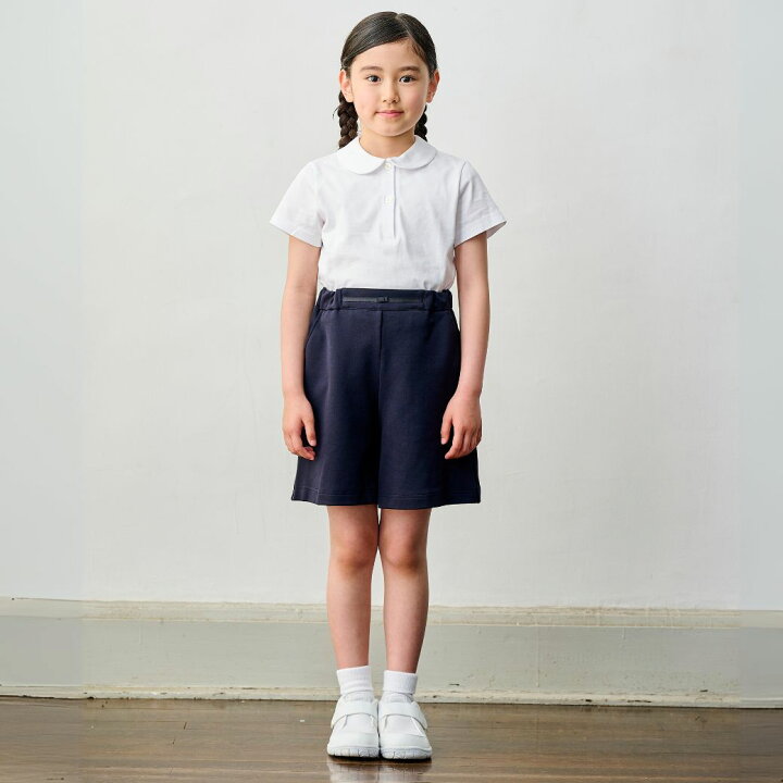 楽天市場】小学校受験 女の子 子供服 モックロディ キュロットパンツ 