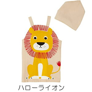 エプロン キッズ 三角巾セット キャラクター ペンギン かぶるだけ 子供エプロン 女の子 男の子 110 120 小学校 入学 保育園 入園 幼稚園 かんたん 綿100
