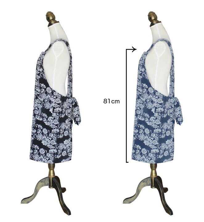楽天市場 エプロン 大きいサイズ Ll 3l 花柄エプロン 三角巾 セット 大人 モノトーン 花柄 ゆったり ブラック ネイビー 黒 レディース 保育士 ギフト かわいい おしゃれ エレガント 薄手 クロス ポリエステル100 冠婚葬祭 子供 大人 エプロン通販 あすてく