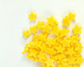 【トッピングスターイエロー　10g（約50粒）】ケーキ　お菓子　トッピング　スター　クリスマス　七夕　星　星チョコ