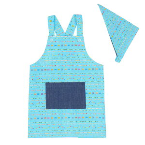 【子供】キッズエプロン 三角巾セット 男の子 日本製 ギフト プレゼント おしゃれ かわいい【メール便1枚のみ対応可能】【N】【Y】【レビュー特典対象】