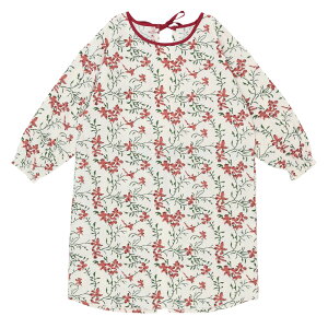 インド綿パイピング割烹着 レディース 日本製 エスニック アジアン かっぽう着 おしゃれ かっぽうぎ ギフト 【メール便1枚のみ送料無料】【N】【M】【レビュー特典対象】