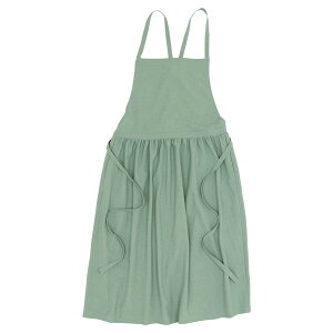 ノーアイロン♪ ふんわりギャザーエプロン 日本製 シワになりにくい 無地 おしゃれ プレゼント ギフト 【メール便1枚のみ送料無料】【N】【M】【レビュー特典対象】