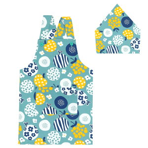 【子供】キッズエプロン 小学生 三角巾セット 男の子 女の子 日本製 ギフト プレゼント おしゃれ かわいい【メール便1枚のみ送料無料】【N】【Y】【レビュー特典対象】