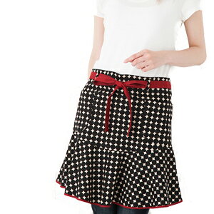 フェアリーマーブルフリルギャルソンエプロン 日本製 かわいい おしゃれ ギフト プレゼント 【メール便対応可】【N】【Y】【レビュー特典対象】