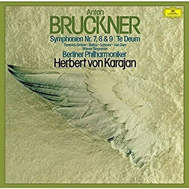 SACD ヘルベルト・フォン・カラヤン ブルックナー:交響曲第7番・第8番・第9番 テ・デウム ワーグナー:ジークフルート牧歌  (SHM-SACD) (歌詞対訳付) (初回生産限定盤) UCGG-9117 エプロン会 