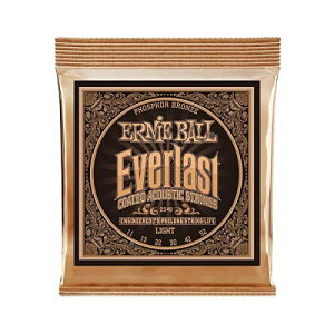 ERNIE BALL 2548 AR[XeBbNM^[ (11-52) EVERLAST COATED PHOSPHOR BRONZE LIGHT