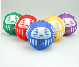 嵐ファンの聖地大野神社　だるまぬいぐるみストラップ5色セット