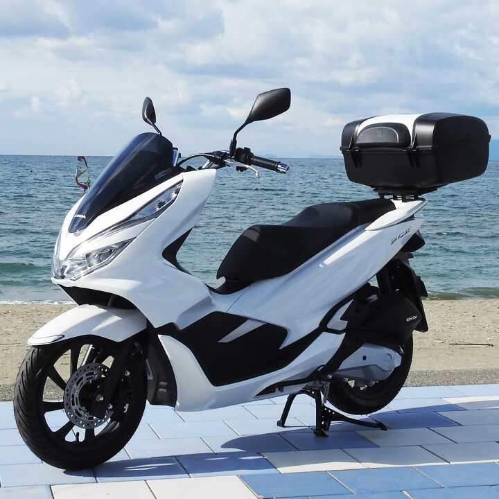 楽天市場】PCX専用 ボックス キャリア セット 容量47L リアボックス 