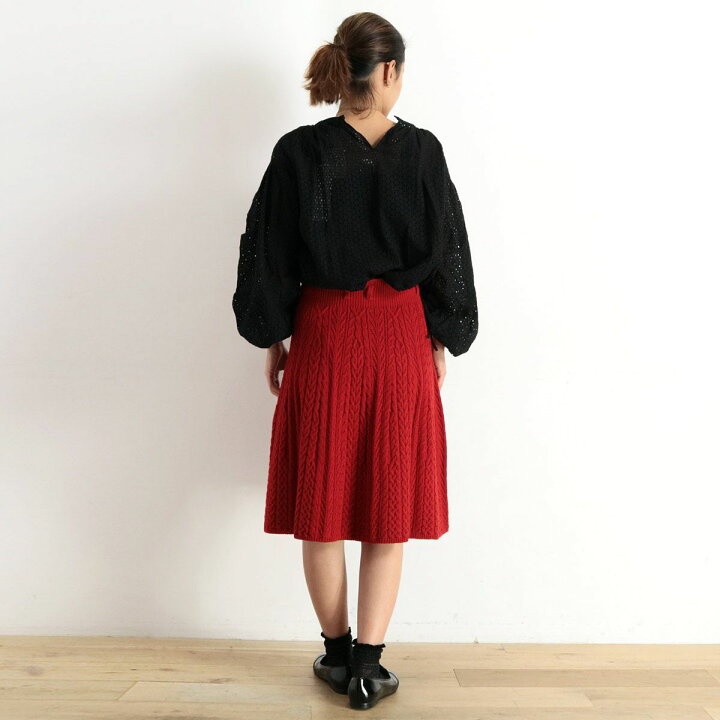 楽天市場】【40%OFF】iliann loeb イリアンローブ ケーブル編み フレア 