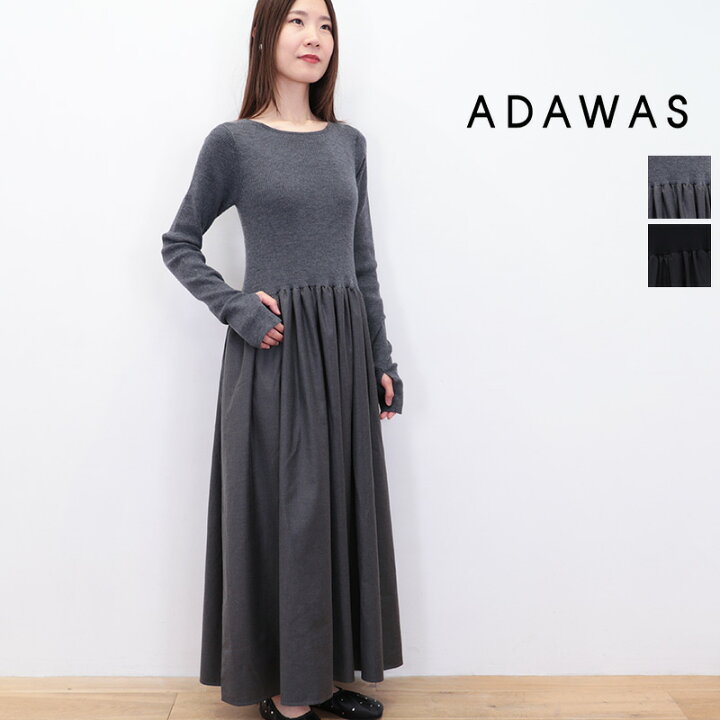楽天市場】ADAWAS アダワス ADWS-401-35 異素材切り替えニット  
