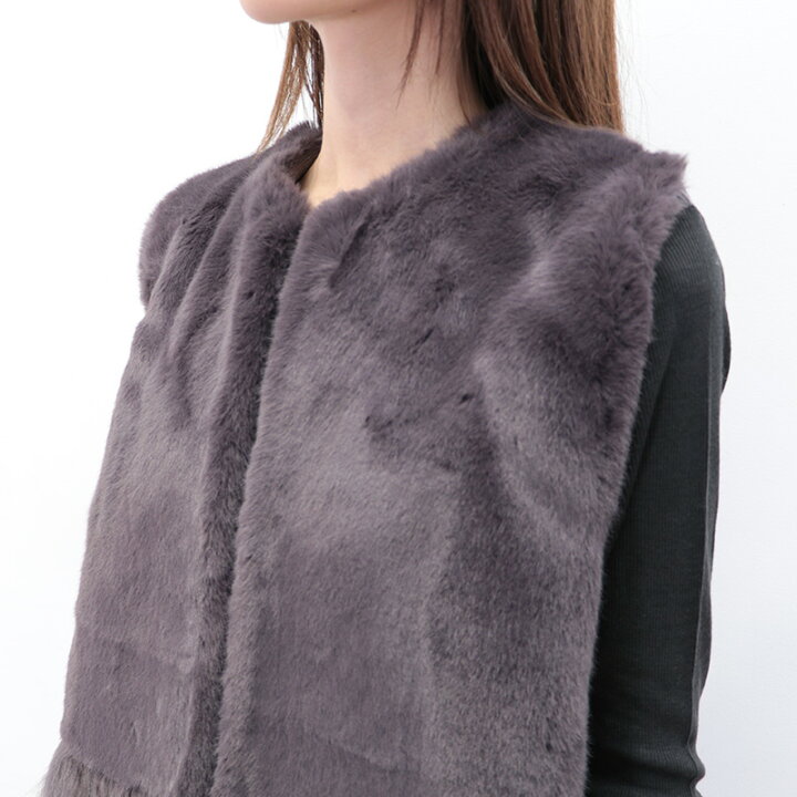 楽天市場】ADAWAS アダワス ADWS-401-40 ファージレ FUR GILET エコ 
