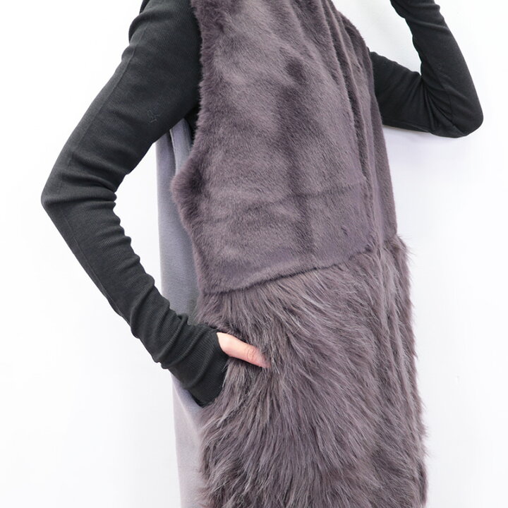 楽天市場】ADAWAS アダワス ADWS-401-40 ファージレ FUR GILET エコ 