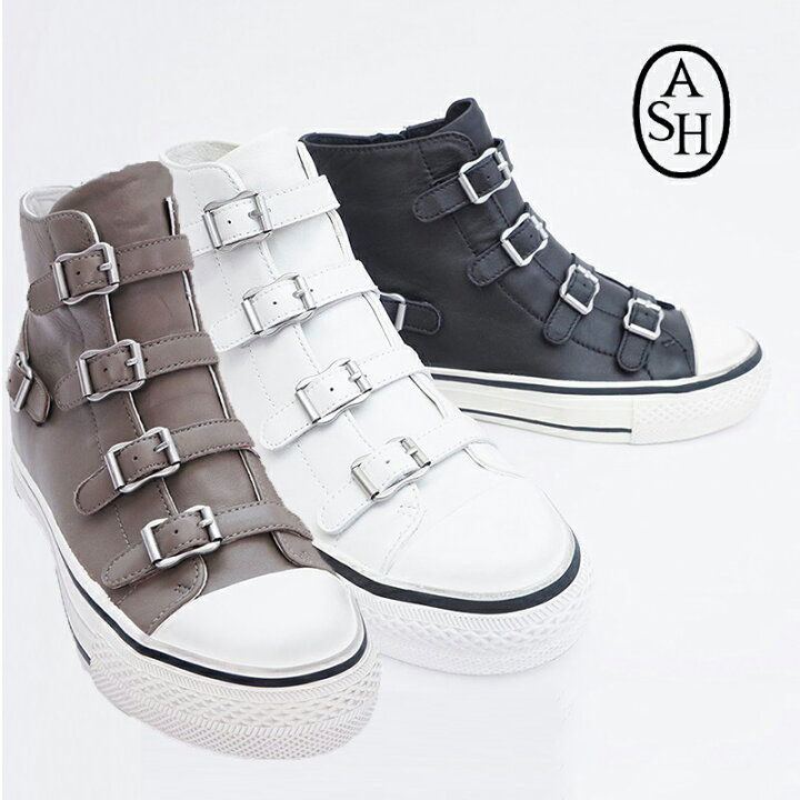 楽天市場】【再入荷】ASH アッシュ VIRGINE 132212 ハイカットジップ  