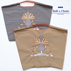 Ball＆Chain ボール＆チェーン 301150 Torso ＜Lサイズ＞ トルソー メジャー トートバッグ エコバッグ ショッピングバッグ ハンドバッグ 刺繍 ギフト ボールチェーン BLUE LABEL ボールアンドチェーン