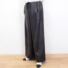 COG THE BIG SMOKE コグザビッグスモーク 12602-202-120-1 ハイストレッチエコレザーワイドパンツ ALISON TROUSERS HIGH STRETCH VEGAN LEATHER ガウチョパンツ クラックレザー | ボトムス 25SS 春夏