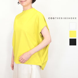 COG THE BIG SMOKE コグザビッグスモーク 14102-246-1423-1 NORMA TOP フレンチスリーブ タックヘムTシャツ カットソー OPAQUE TWILL - C14 | トップス 26SS 春夏