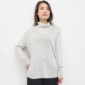 CT plage シーティープラージュ CT23107 シルクカシミヤオフタートルネックニットプルオーバー セーター インナー | 22AW トップス 秋冬春