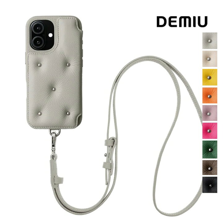 楽天市場】DEMIU デミュウ レザースマートフォンケース BALLON CINQ 