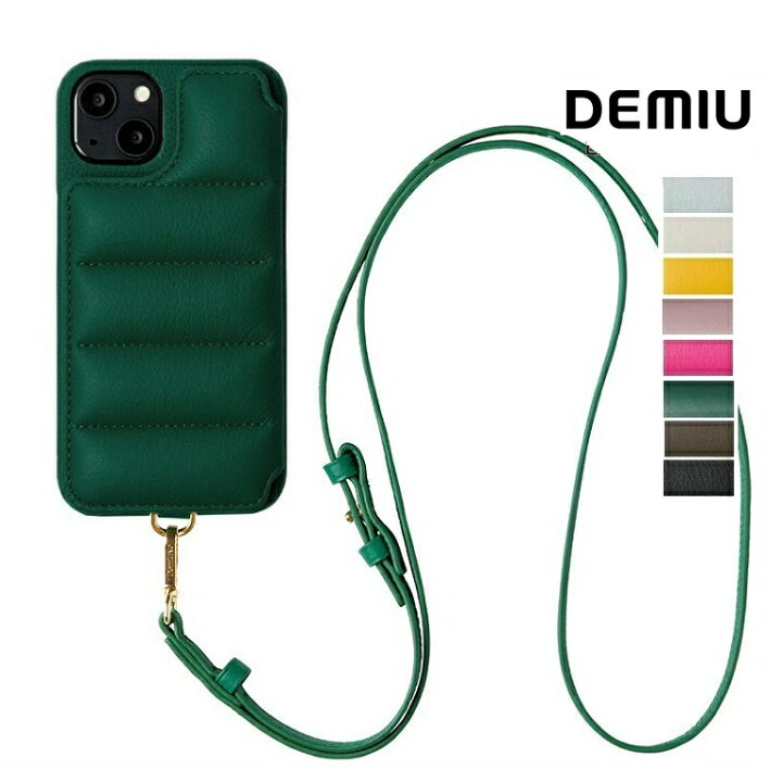 楽天市場】【iPhone16Pro】DEMIU デミュウ レザースマートフォンケース 