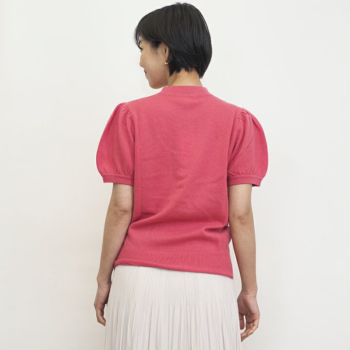 楽天市場】【50%OFF】DEMYLEE デミリー パフスリーブカシミヤニット 