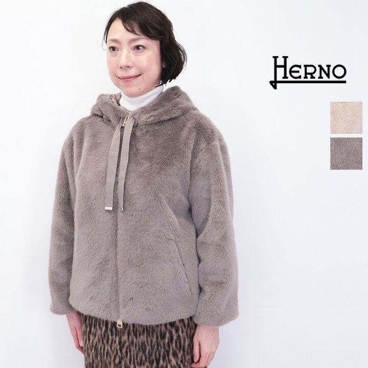 楽天市場】【正規品】HERNO ヘルノ GI000256D エコファーパーカー 