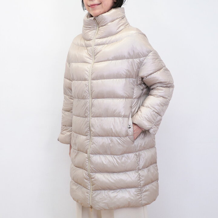 楽天市場】HERNO ヘルノ PI1283DIC シャイニーナイロンミドルダウン 