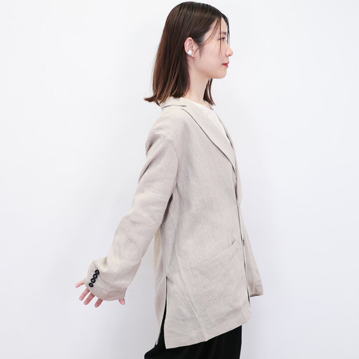 楽天市場】Honnete オネット HO-25SS J10 ダブルブレストリネン 
